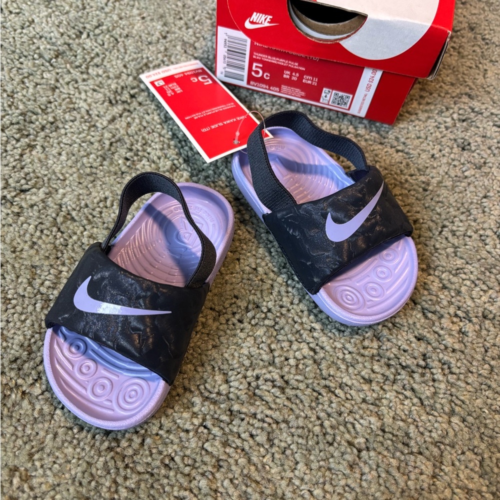 Nike Kawa Slide (TD) 5c BRAND NEW WITH TAGS